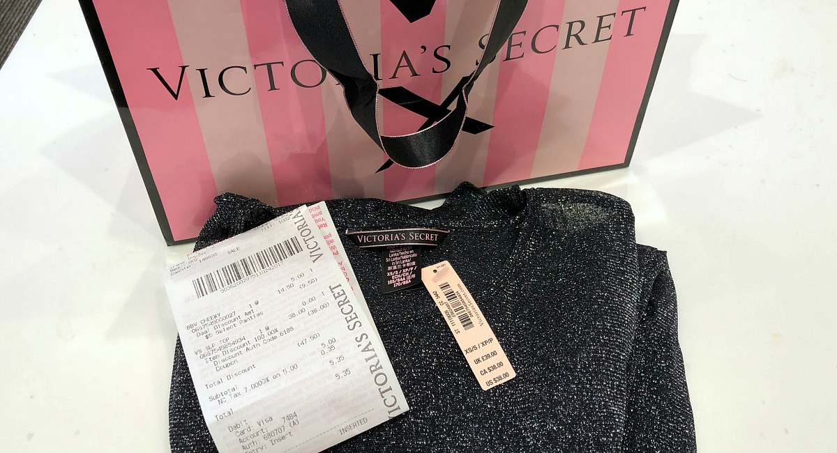 Collin's money-saving shopping tips for Victoria's Secret — price adjustment policy