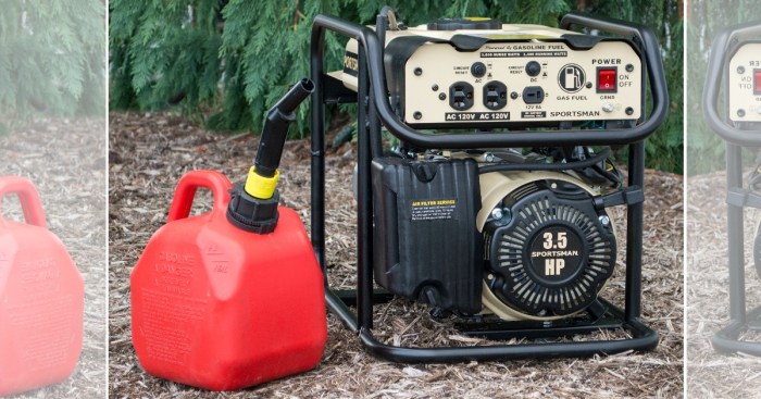 Sportsman Sandstorm Gasoline Portable Generator Just $149 Shipped