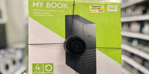 Target: WD My Book External Hard Drive 4TB Possibly Only $83.98 (Regularly $150)