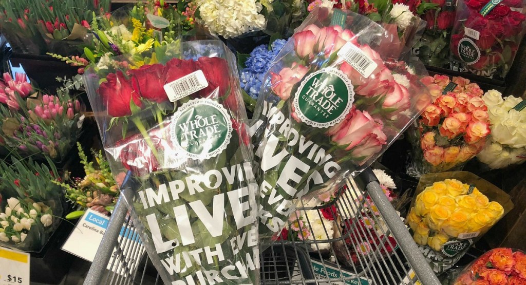 cheap flower tips — call your local grocery store for arrangements and delivery