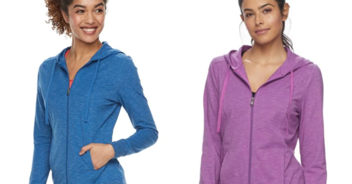 Kohl's: Womens Tek Gear Long Sleeve Hoodies Just $11.72 Each (Regularly $30)