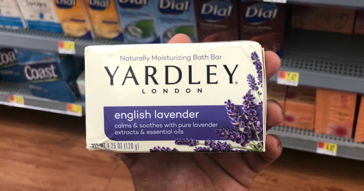 3 Worth of New Yardley Soap Coupons = 72¢ Each at Walmart