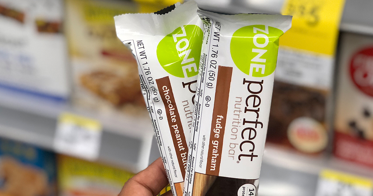 Zone Perfect Nutrition Bars Only 70¢ Each at Walgreens (Regularly 1.69)