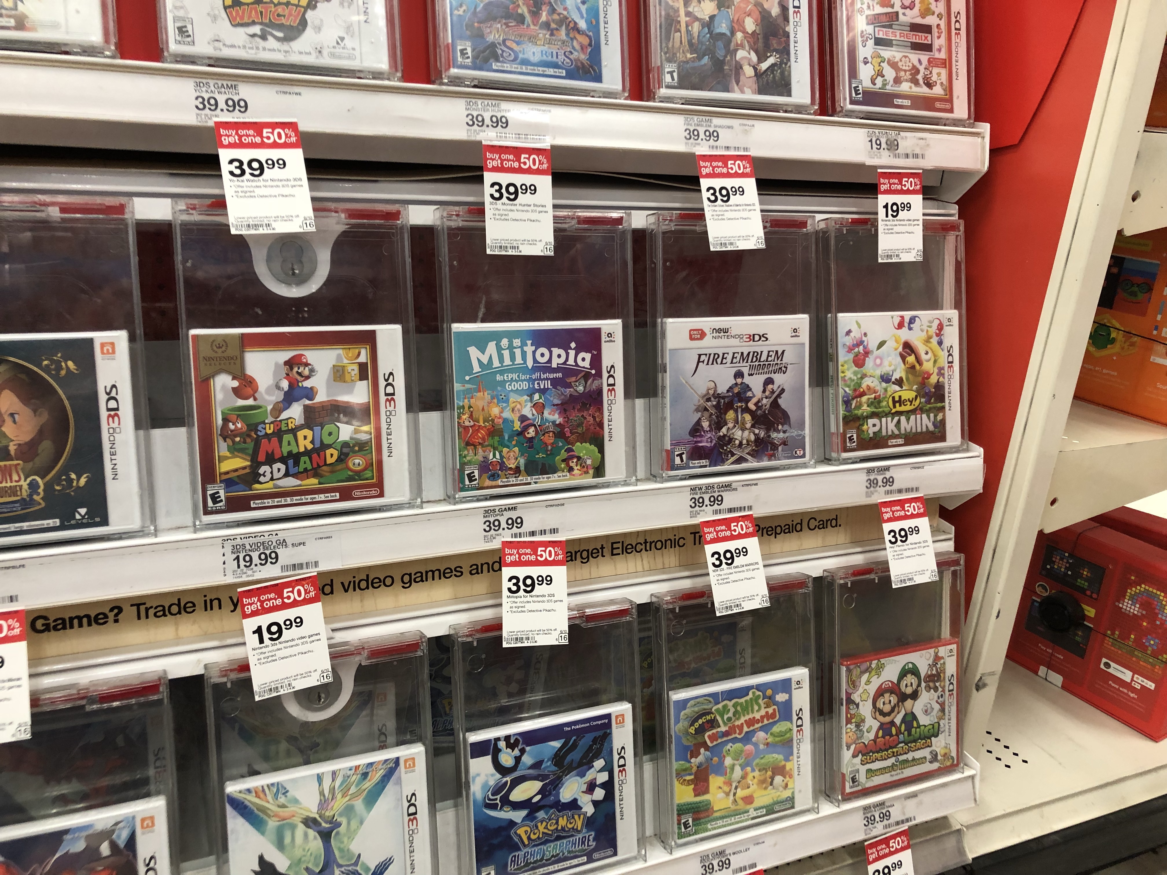 Target 3ds deals games