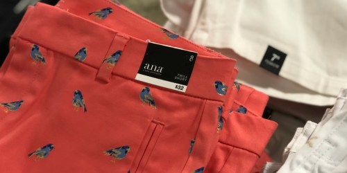 JCPenney: Women’s a.n.a Shorts Only $8.49 Each (Regularly $32)