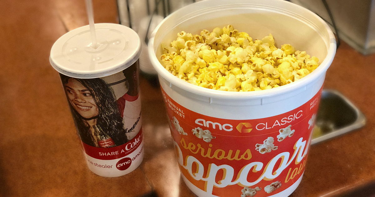 AMC 2019 Annual Refillable Popcorn Bucket as Low as 20.49 (Cheap Movie