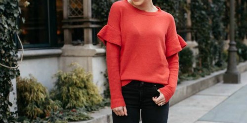 Ann Taylor: 50% Off Everything + Free Shipping = Women’s Sweaters $7.44 Shipped (Regularly $80)