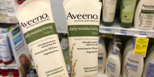 $4 Worth of New Aveeno Coupons = Lotion Only 49¢ After CVS Rewards (Regularly $5)