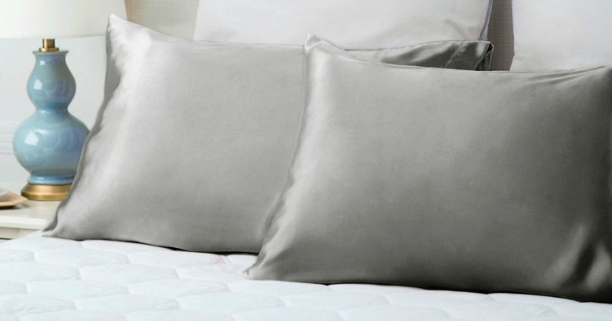 Amazon Bedsure Standard Satin Pillowcase 2Pack Only 7.99 & More