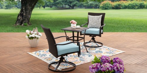Up to 50% Off Patio Sets at Walmart + Free Shipping