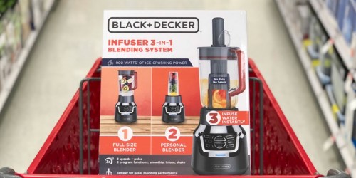 BLACK+DECKER 3-in-1 Blender with Personal Jar Only $37.49 at Target (Regularly $50)