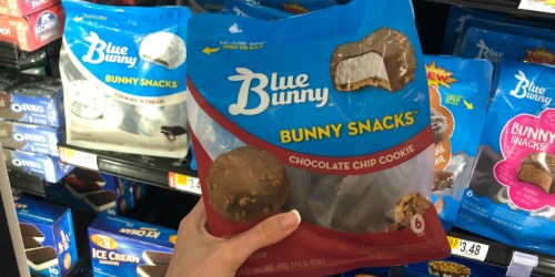 $2/2 Blue Bunny Ice Cream Snacks Coupon = Only $1.98 Each After Ibotta at Walmart