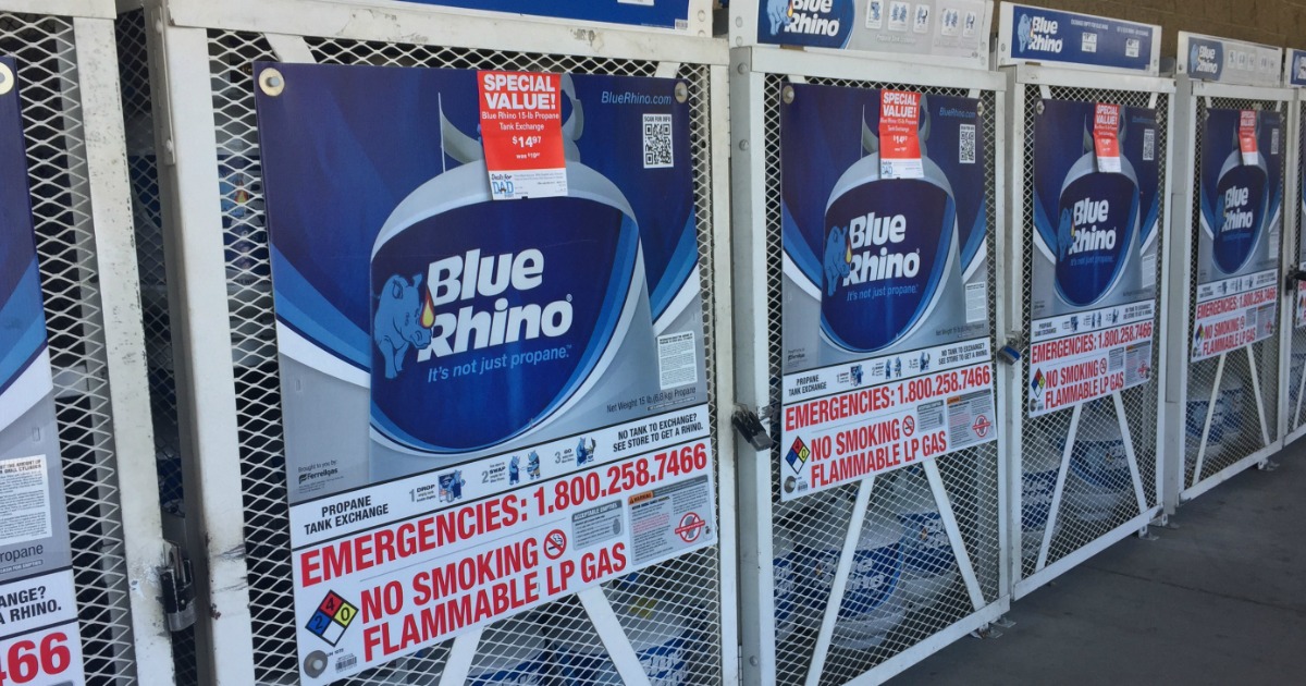 High Value $3/1 Blue Rhino Propane Tank Coupon