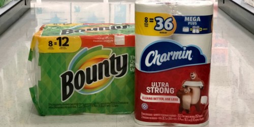 24 Bounty GIANT Paper Towel Rolls Only $17.90 Shipped After Target Gift Card & More