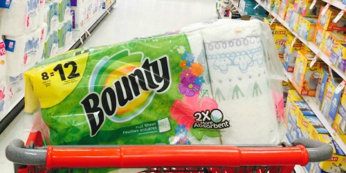 THREE Packs of Bounty Towels 8 Giant Rolls Only $17.90 Shipped After Target Gift Card (Just $5.97 Each)