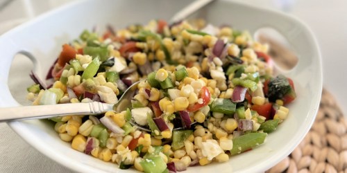 Skip the Lettuce and Make this Fresh and Easy Summer Corn Salad!
