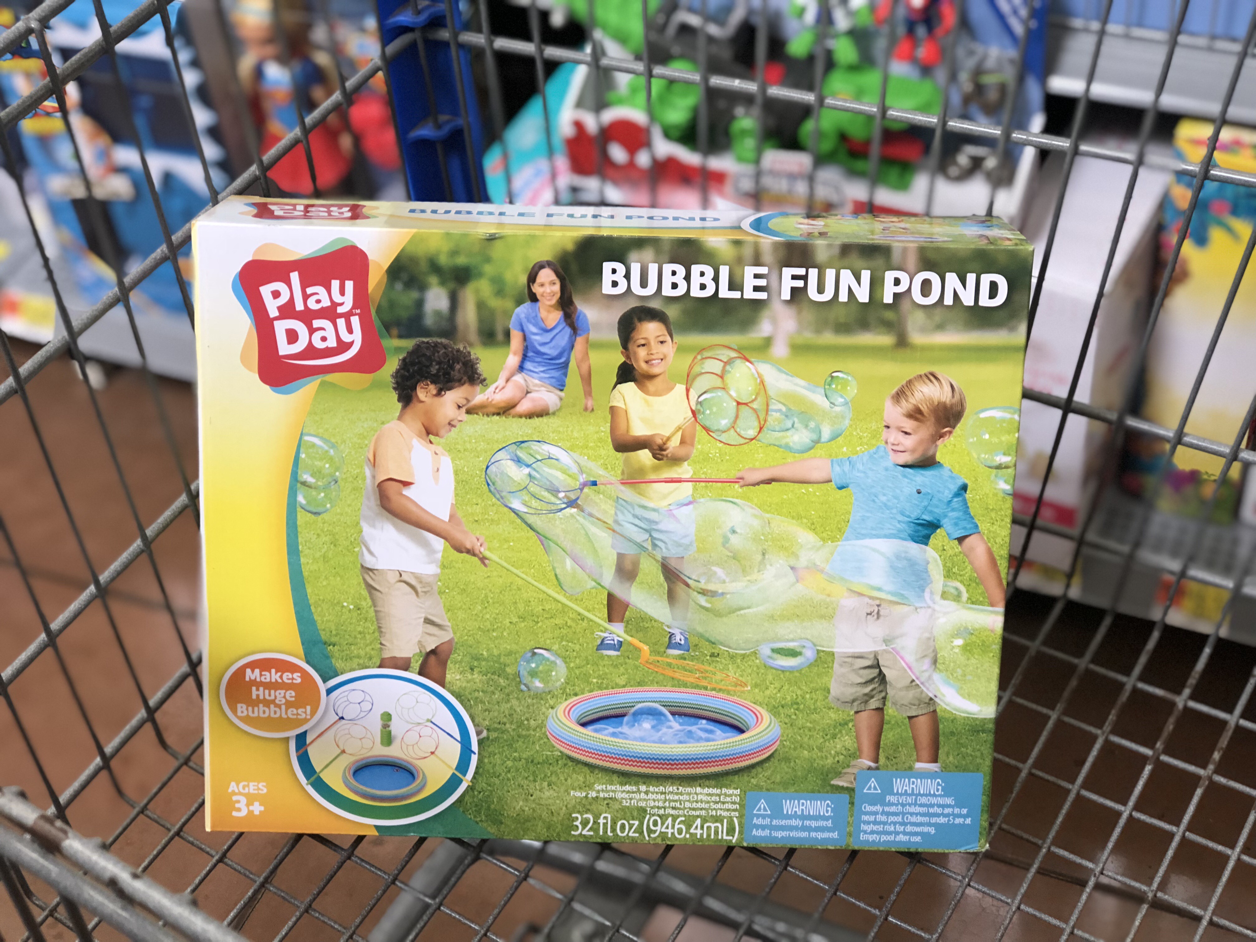 Bubble sales fun pond