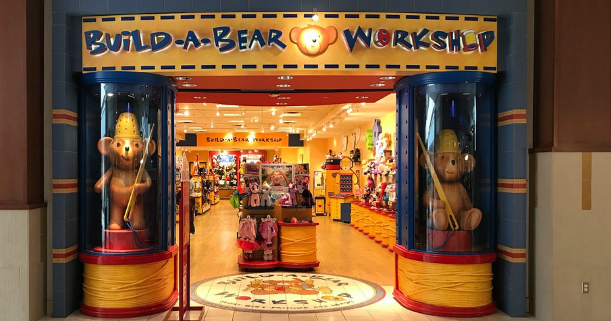 build a bear workshop pink bear