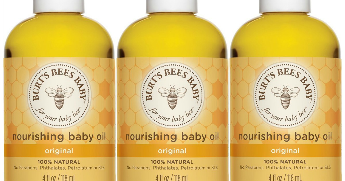 Burt's bees hot sale baby oil