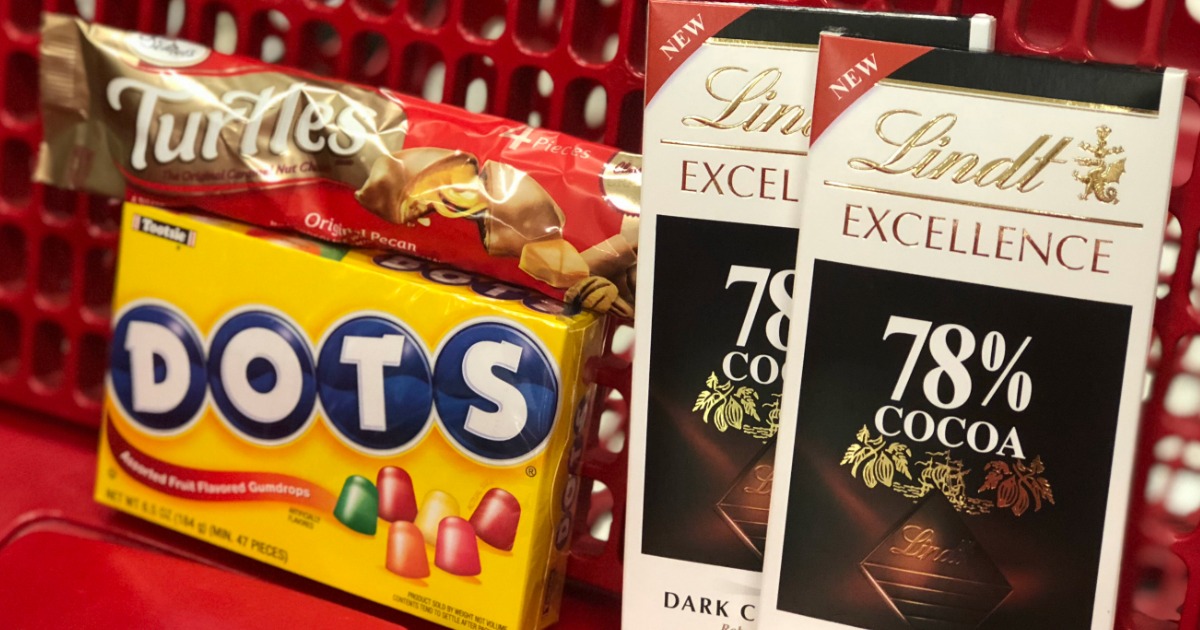 Up to 30 Off Chocolate & Candy at Target (Lindt, Dots, Turtles & More)