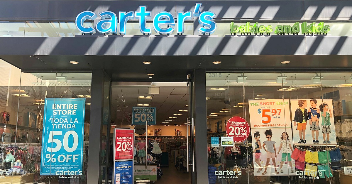 carters store front