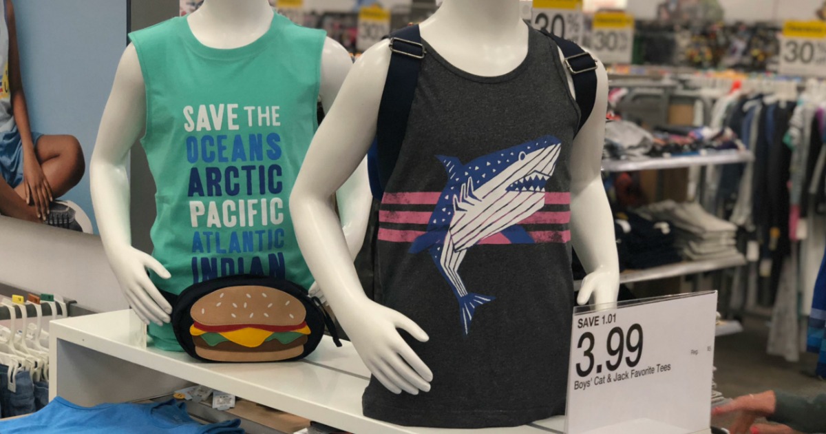 Cat Jack Kids Tees Tanks Leggings Just 3 99 At Target