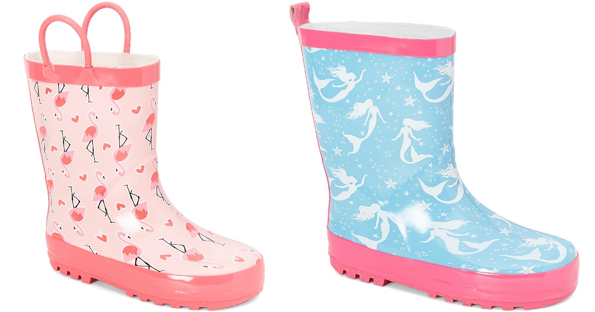 zulily rain boots