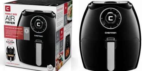 Large Chefman 5.5L Air Fryer Only $79.99 Shipped (Regularly $160)