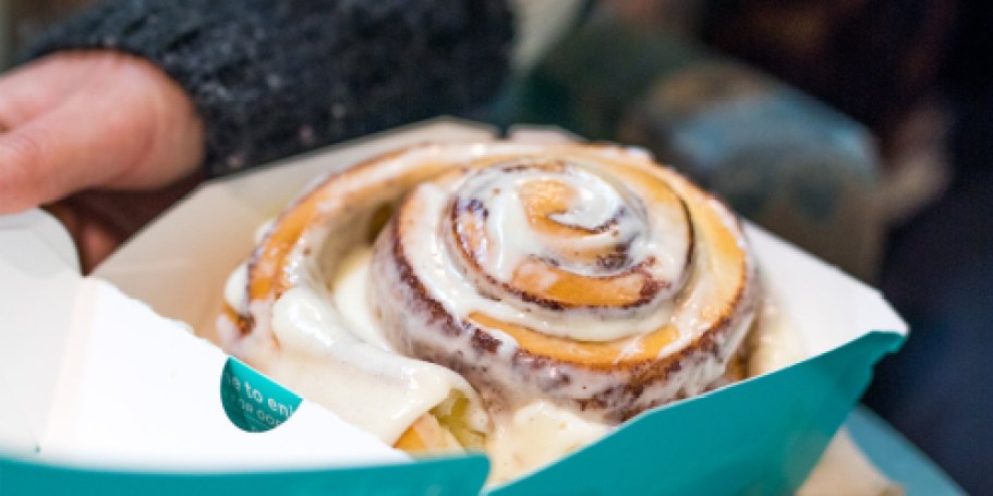 BOGO Cinnabon Classic Rolls (Just Wear a Soccer Jersey) + New Cotton Candy Items!