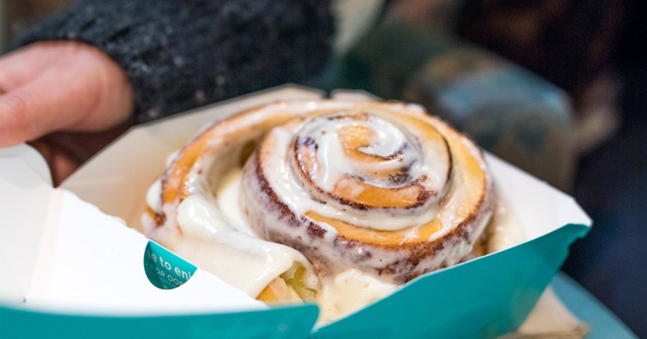 BOGO Cinnabon Classic Rolls (Just Wear a Soccer Jersey) + New Cotton Candy Items!