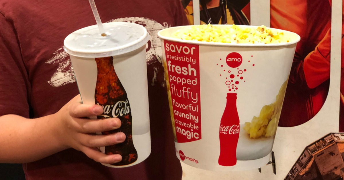 Free Amc Large Drink Popcorn Movie Tickets For My Coke Rewards Members Just Enter Codes Hip2save