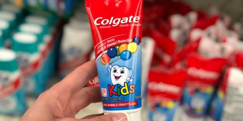 Colgate Kids Toothpaste Only 50¢ at Dollar Tree