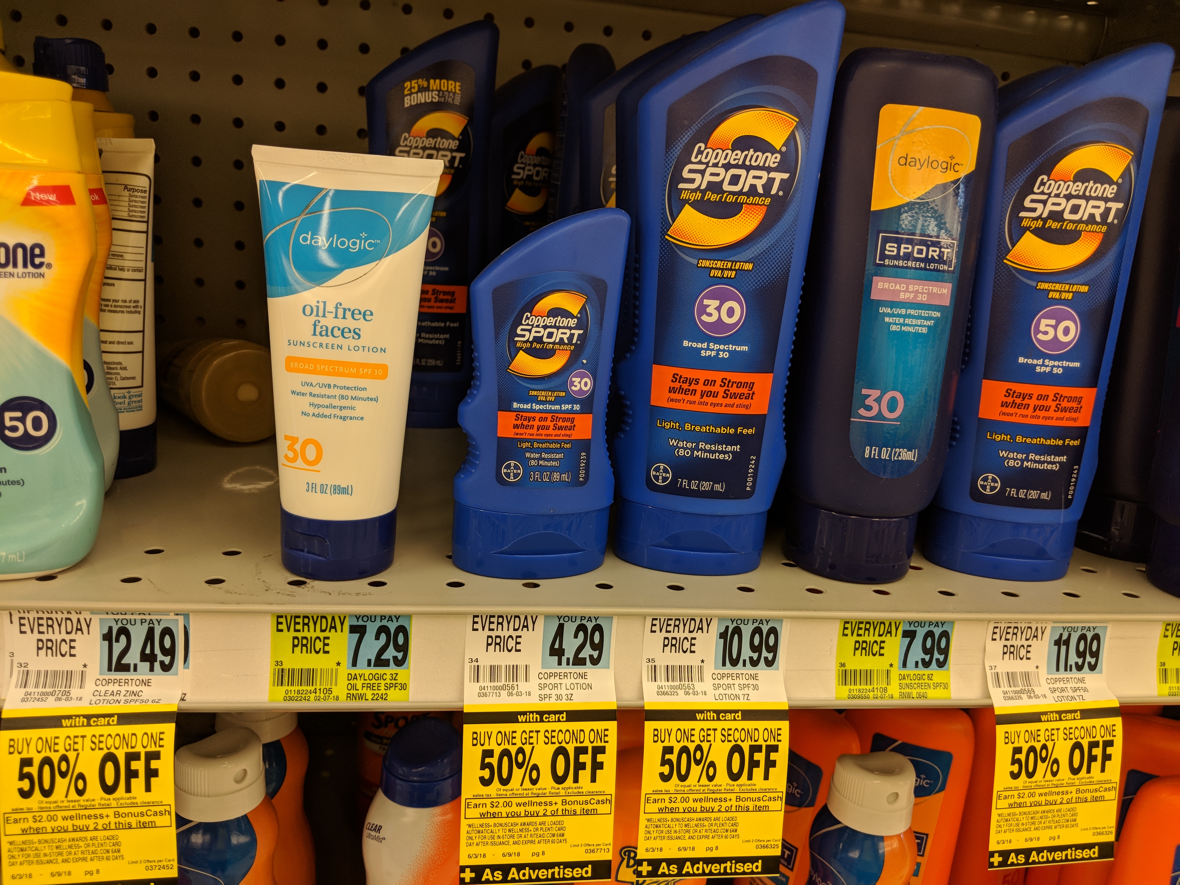 rite aid bain de soleil