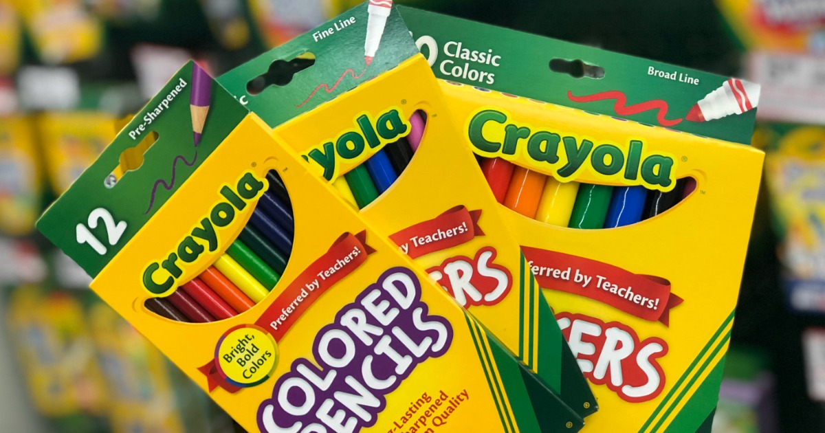 Crayola Markers ONLY $1 at Office Depot/OfficeMax + More Savings on School  Supplies