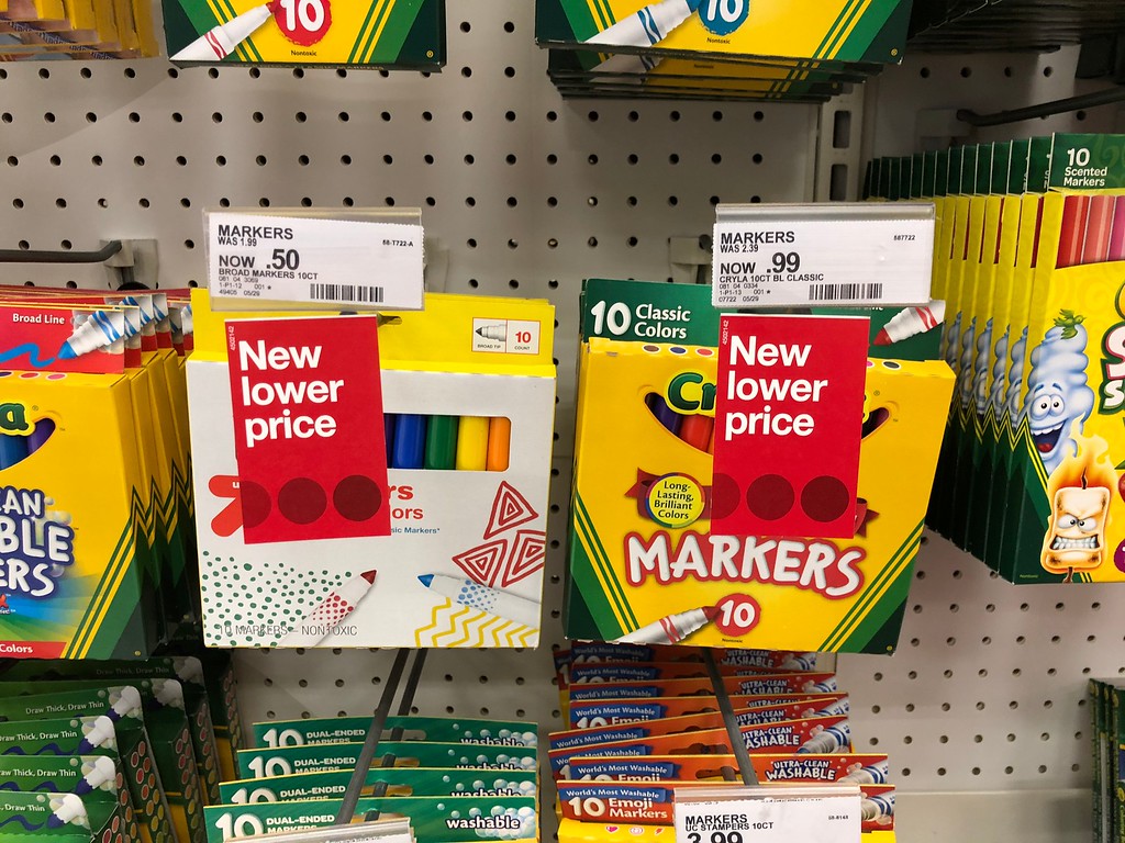 Target: 50¢ Crayola Crayons, 99¢ Crayola Markers, 25¢ Up & Up Crayons + More