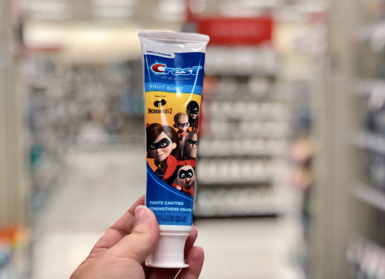 Crest Kids Incredibles Toothpaste Only 99¢ at Target (Regularly 3.49)