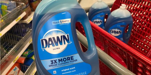 Three HUGE Dawn Dish Soaps Only $5.16 Each After Target Gift Card + More