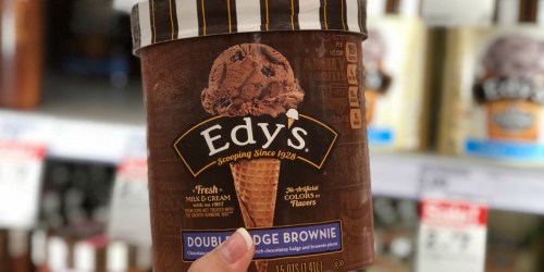Edy’s Ice Cream 48oz Only 99¢ After Cash Back at Kroger (Regularly $6.49)
