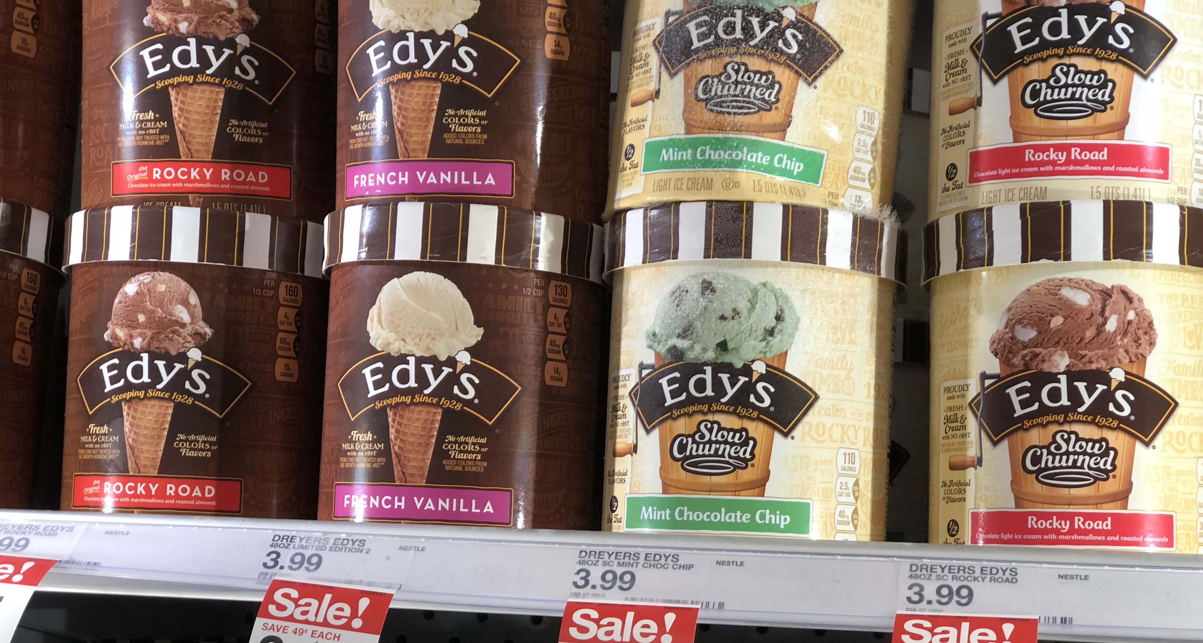 Target Edy's or Dreyer's Ice Cream 48 oz Cartons Just 2.33 Each (Starting 6/17)