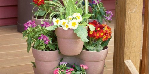 Home Depot: Emsco 3-Tier Resin Flower & Herb Vertical Planter Only $19.99