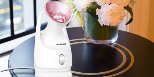 Amazon: Hot Mist Moisturizing Facial Steamer Only $14.99
