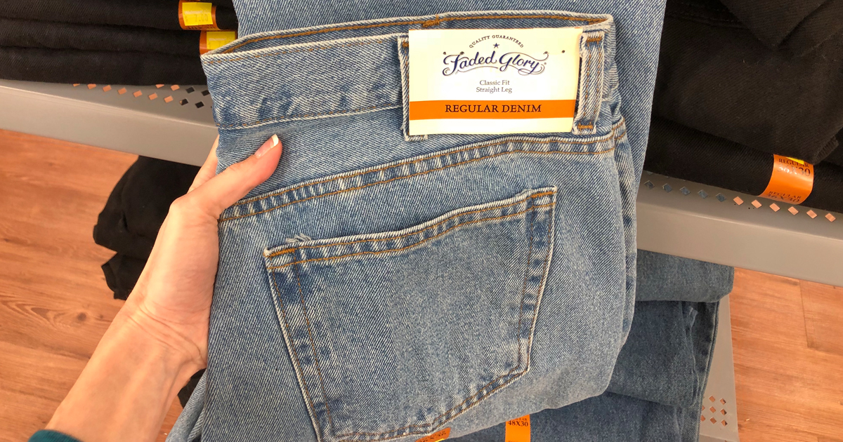 Faded Glory Men's Jeans Only $7 at Walmart
