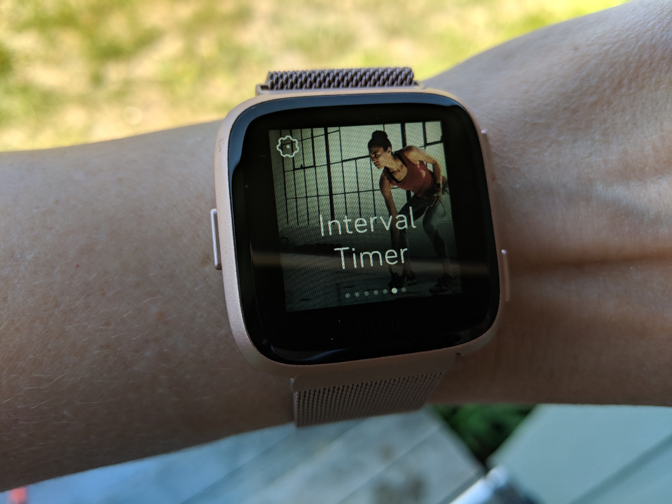 apple watch or fitbit versa? - Fitbit versa interval trainer