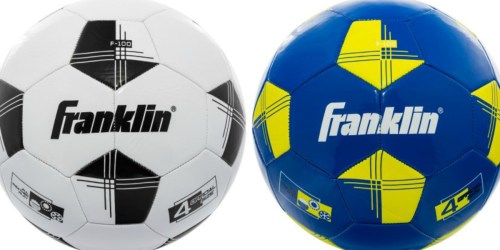 Franklin Sports Soccer Ball Only $3.99 at Walmart.com