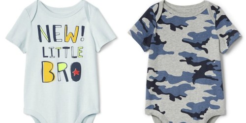 Up to 80% Off Gap Baby Bodysuits