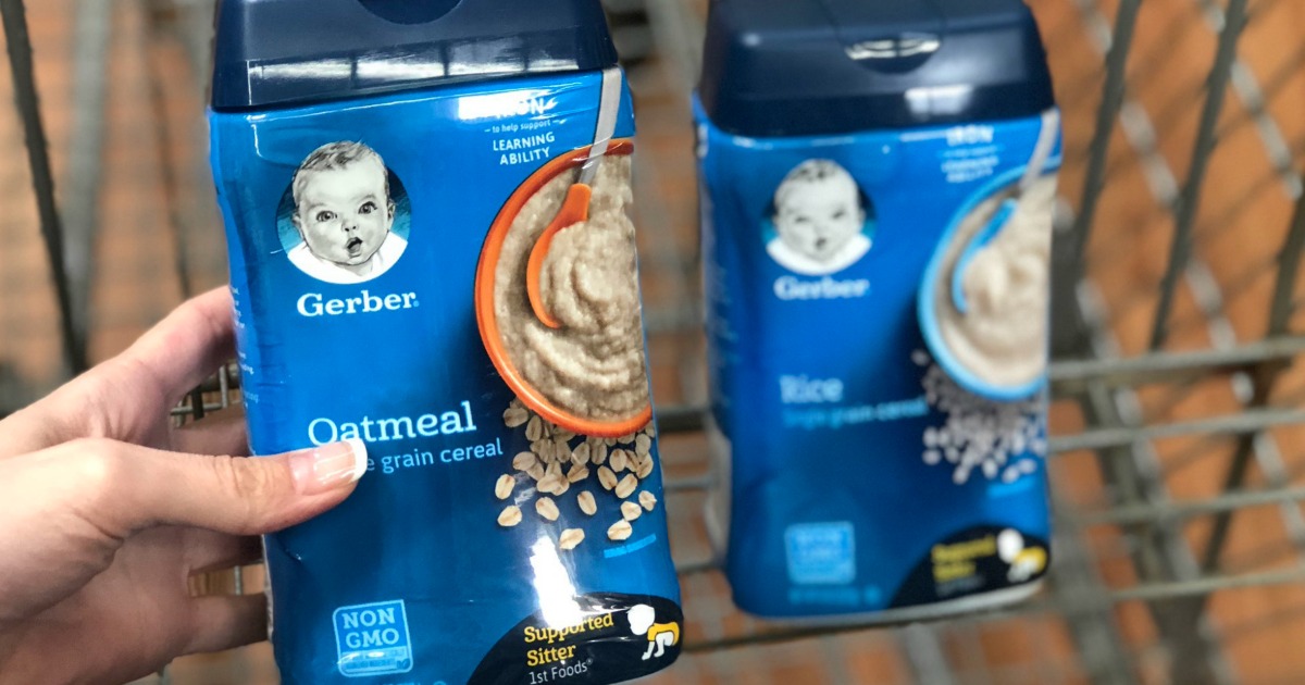 Gerber Baby Cereal Only $1.08 After Cash Back at Walmart • Hip2Save