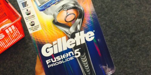 Amazon: Gillette Fusion5 ProGlide Razor AND 2 Blade Refills ONLY $5.46