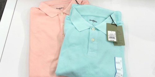 Goodfellow & Co. Men’s Polo Shirts Only $5 at Target (Online & In-Store)