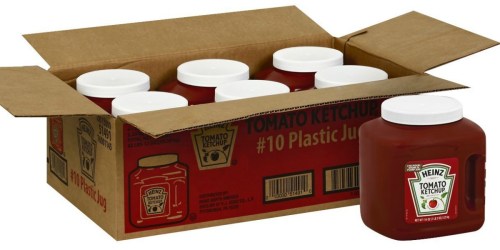 Amazon: SIX Heinz Ketchup 114oz Jugs Only $27.93 Shipped (Just $4.66 Each) + More