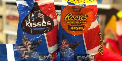 Rare $1/1 Hershey’s Limited Edition Red, White & Blue Foil Wrapped Candy Coupon
